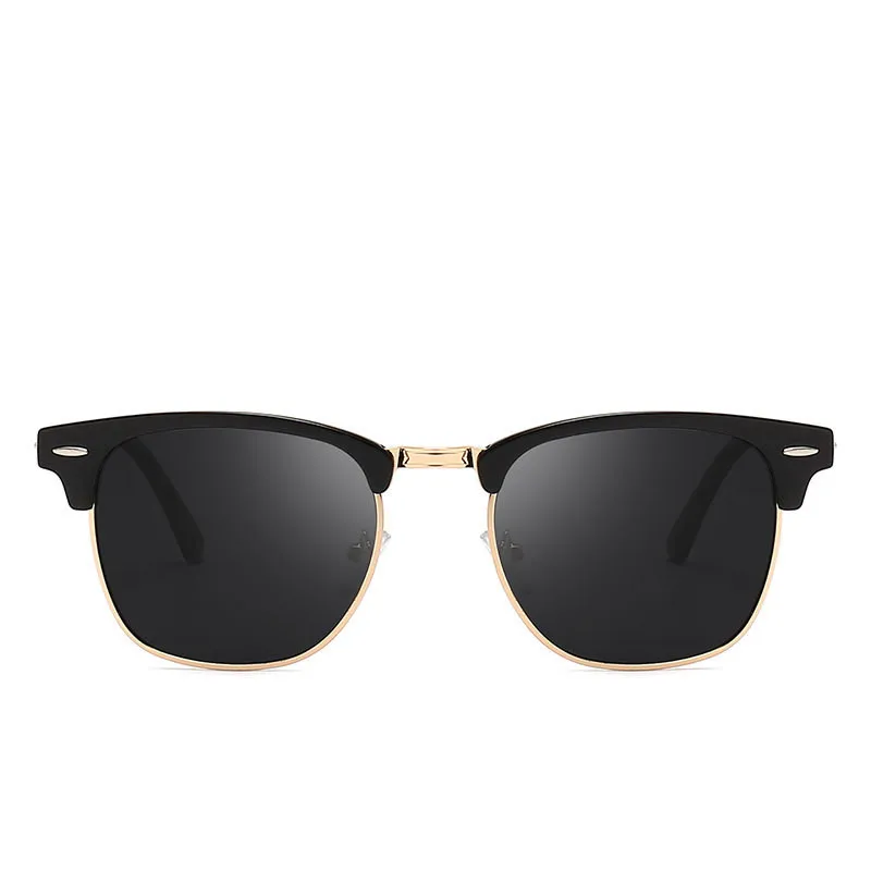 Classic Polarized Brand Designer Sunglasses Men Women Retro Sun Glasses Rivet Female Male Fashion Mirror Sunglass polarized sunglasses