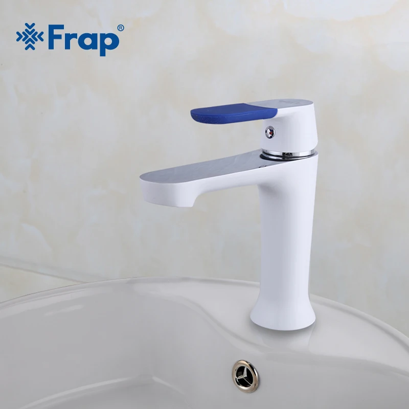 Смеситель для раковины Frap F1031/32/33/34 зеленый белый оранжевый|Смесители бассейна| |