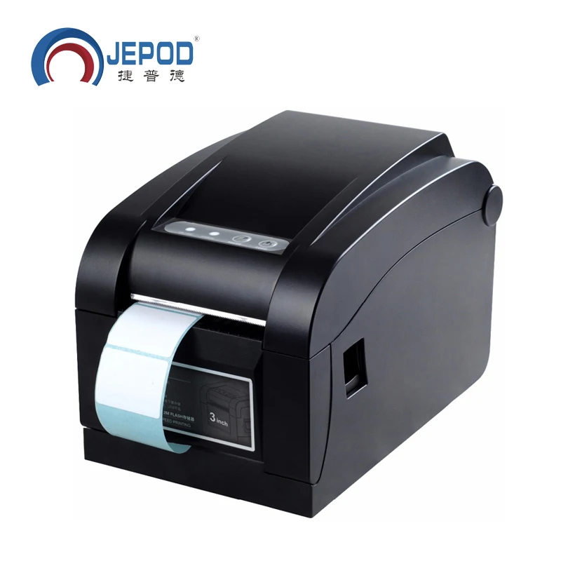 350B Qr code sticker printer Automatic peeling barcode printer Thermal adhesive label printer clothing label printer
