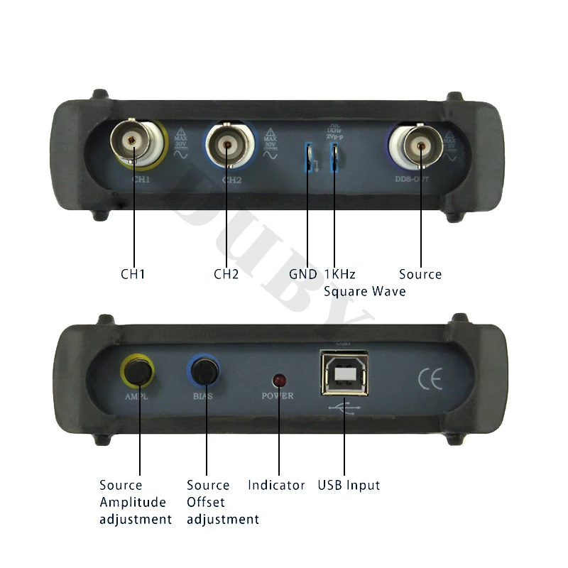 ISDS220B 4 в 1 Многофункциональный ПК USB виртуальный цифровой осциллограф+ анализатор спектра+ DDS+ генератор сигналов развертки 60 м 200 мс/с