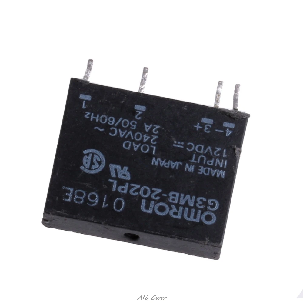 1 шт. твердотельные реле G3MB-202P DC-AC PCB SSR в 12 В DC Out 240 В AC 2A