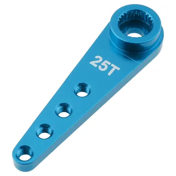 

Long Aluminum 25T Servo Horn Steering Arms for Futaba Savox Power HD HSP Himoto JX Motors Accessories 1/8 1/10 Scale Models Car