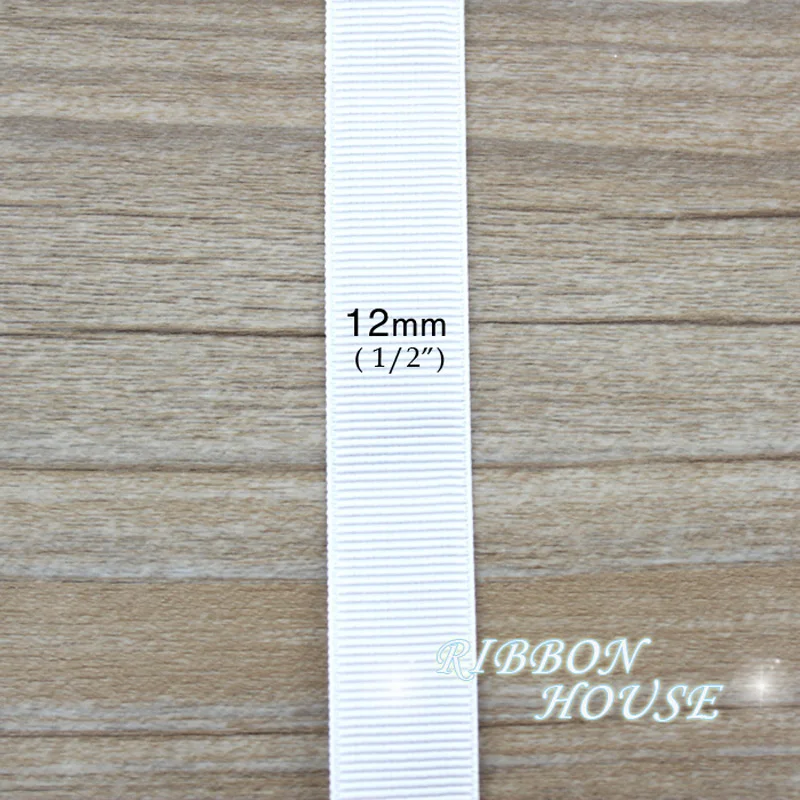 10 meters/roll) 12mm Grosgrain Ribbon Wholesale gift wrap