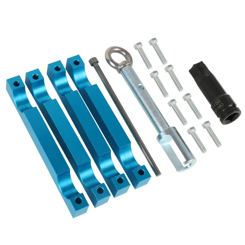 

New Timing Tool Set Camshaft Timing Alignment Tools For Mercedes Benz M157/M276/ M278 with T100 and Injector Removal Puller Tool