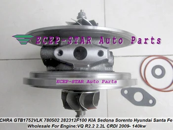 

Turbo Cartridge CHRA Core 780502 780502-0001 28231-2F100 780502 5001S 28231 2F100 Sedona Sorento For Hyundai Santa Fe R2.2 2.2L
