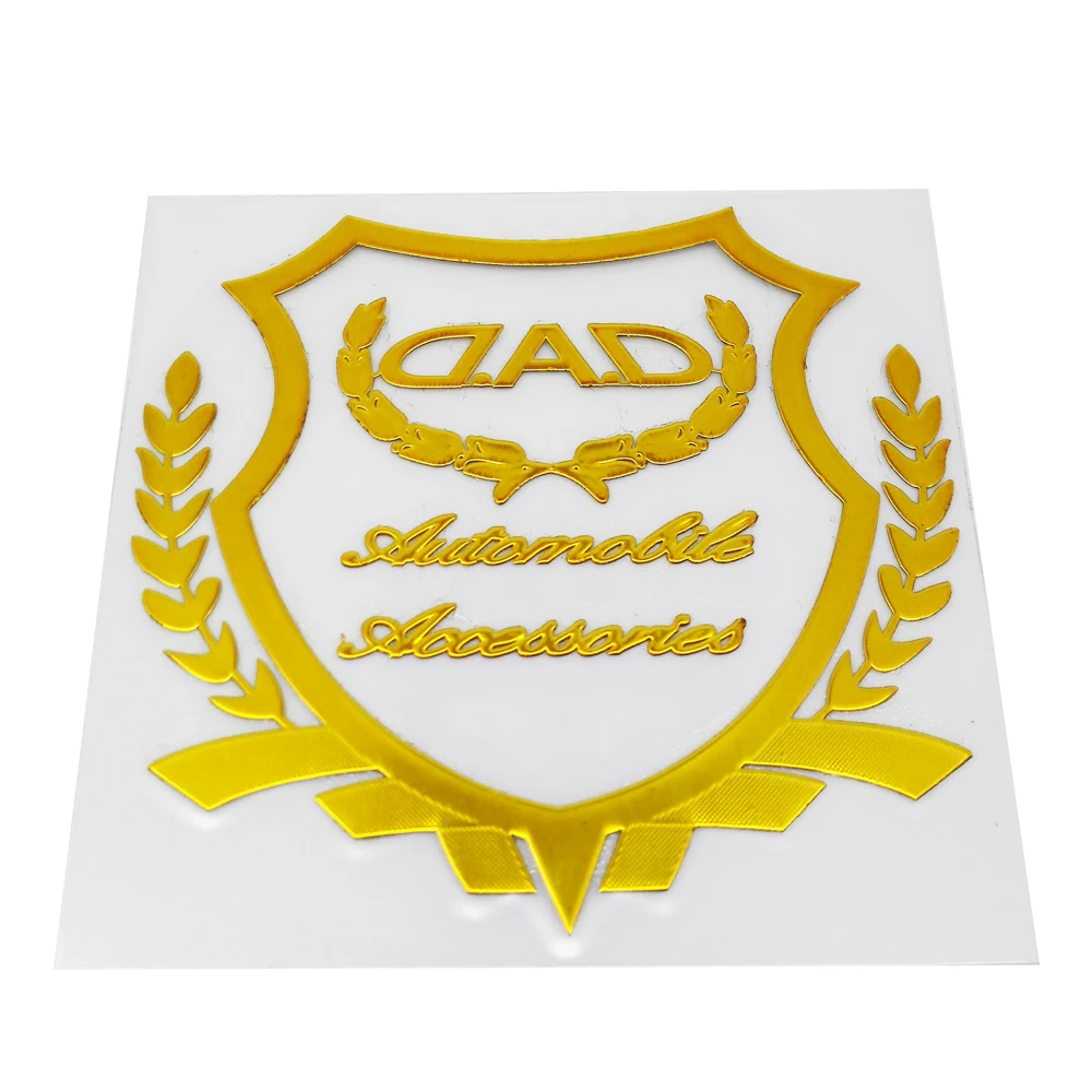 Автомобильная наклейка для Renault Clio Chevrolet Cruze Opel Honda Volkswagen Golf Skoda Octavia DAD эмблема