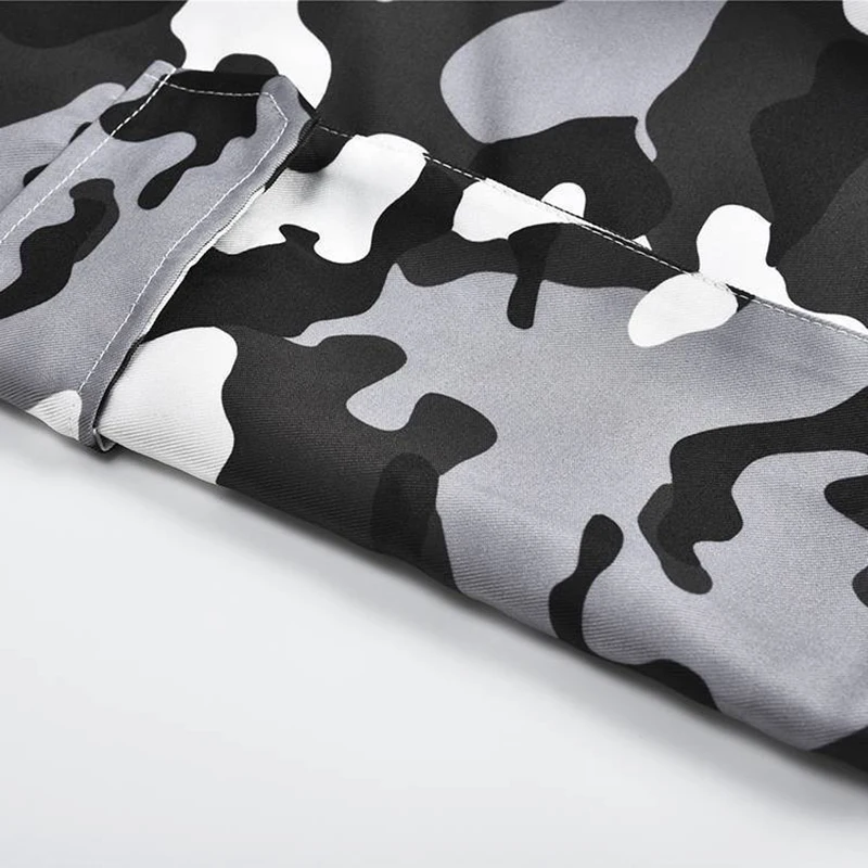 Women's Ladies Summer Spring Camo Cargo Pants Woman High Waist Long Trousers Women Casual Military Army Camouflage Pencil Pants