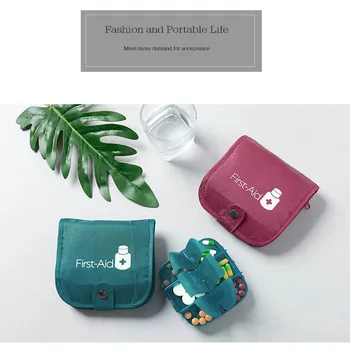 

Pastillero Pill Box Case Pill Organizer New Pill Organizer Compact Organize Mini Pills Storage Box Convenient Drugs Pillendoosje