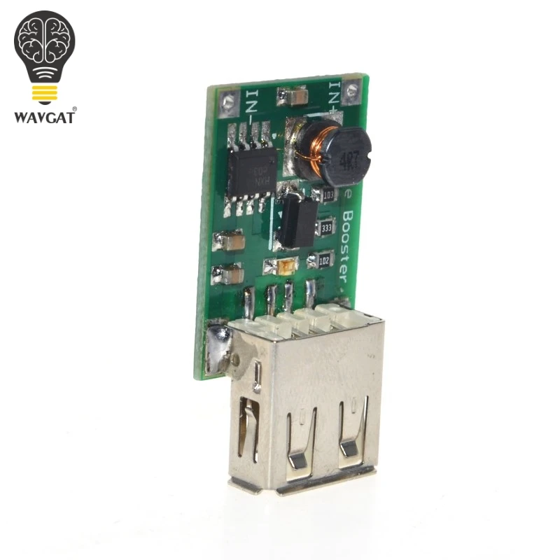 5 шт./лот DC 3V to 5V напряжение на выходе USB зарядное устройство step up Модуль питания