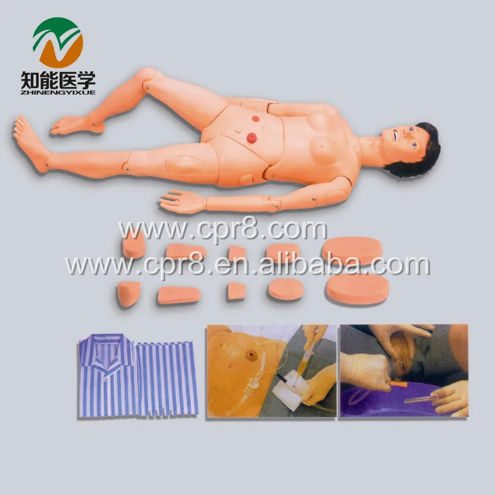 BIX-H130B Medical Education Nursing Care Manikin Full Function Female Nursing Model BIX-H130B Medical Education Nursing Care Manikin Full Function Female Nursing Model