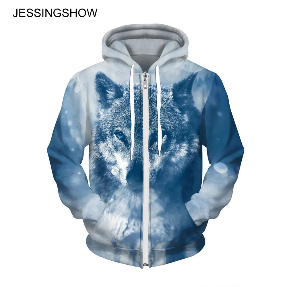 Толстовка JESSINGSHOW Мужская и женская с капюшоном длинными рукавами 3D принтом|sweatshirt
