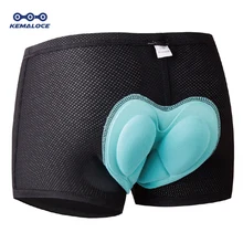 Kemaloce Crane быстросохнущая Удобная черная силиконовая гелевая Накладка для велосипеда, велосипедное нижнее белье для мужчин, 3d Padd Coolmax, велосипедное нижнее белье, шорты