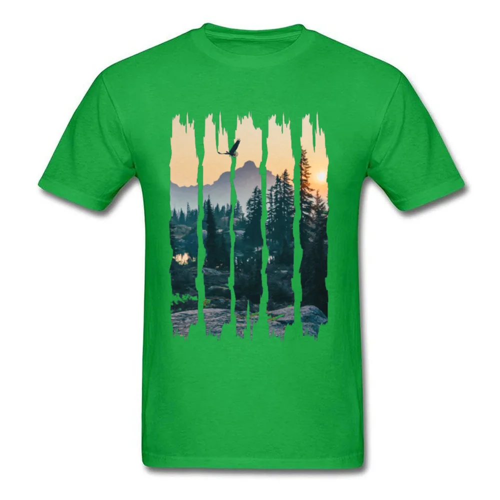 0314WD064 Design T Shirt Short Sleeve for Men Cotton April FOOL DAY Round Collar T Shirt Casual T-shirts Cheap 0314WD064 green