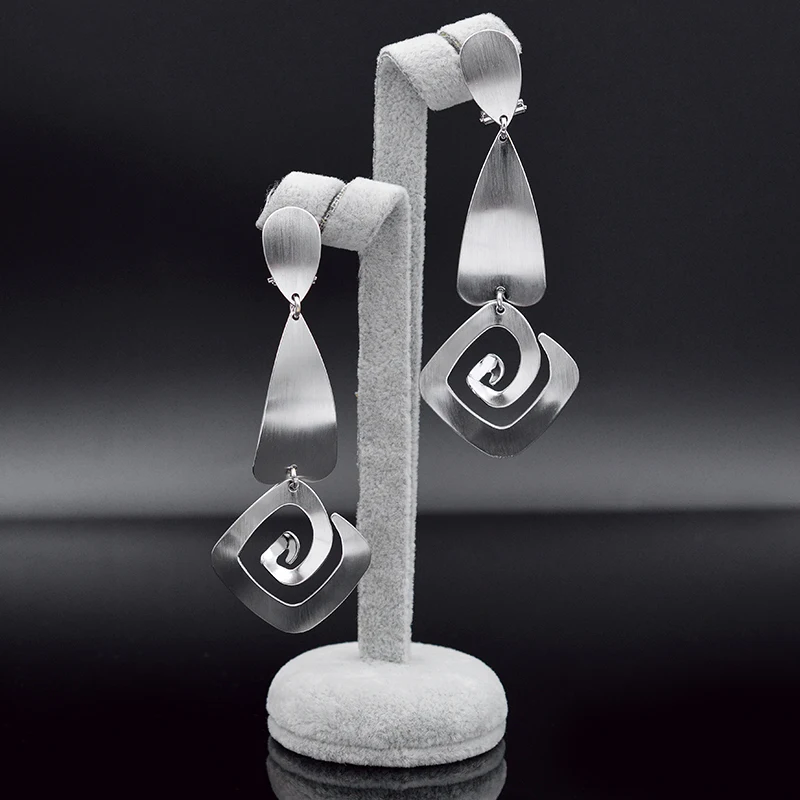 Sunny Jewelry романтические серьги в форме сердца для женщин длинные висячие Дубай