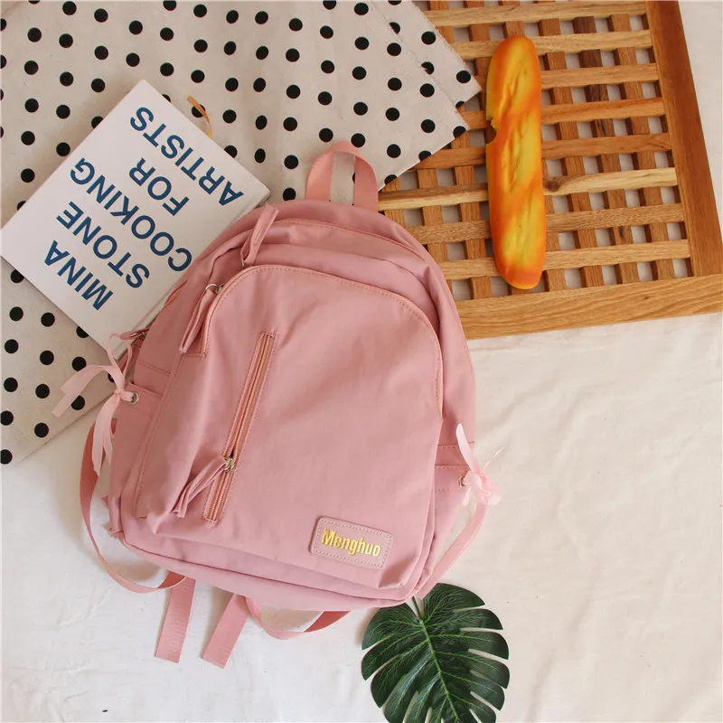 

Ins Girls Backpack Female Korean University Mori School Bag Female ulzzang High School Student ins Backpack Campus