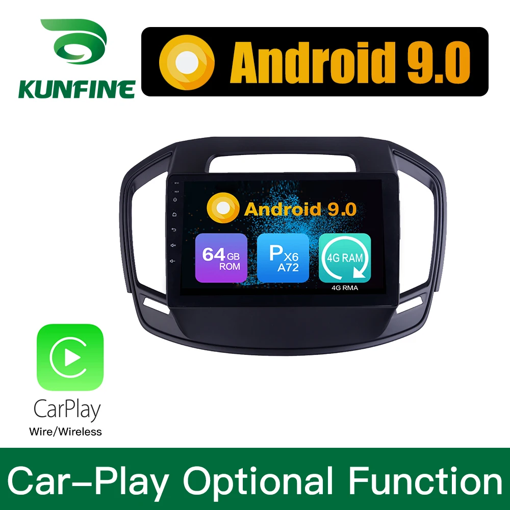 

Android 9.0 Ram 4G Rom 64G PX6 Cortex A72 Car DVD GPS Multimedia Player Car Stereo For Buick Regal 2014 2015 2016 2017Radio