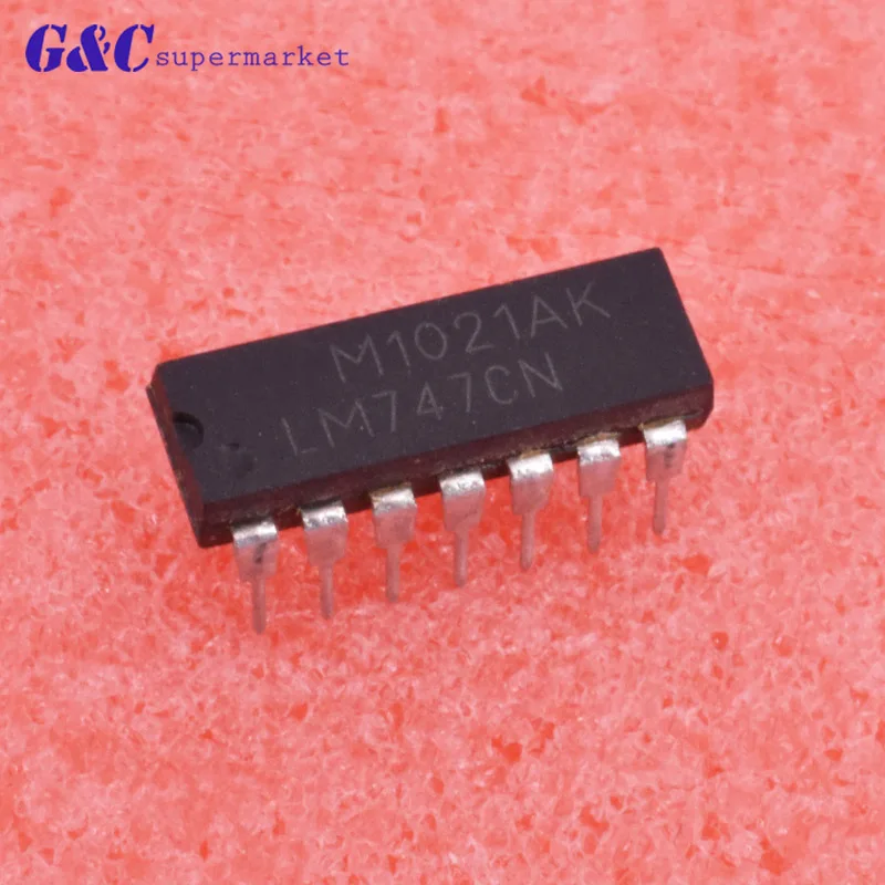 

5/10PCS LM747CN Encapsulation:DIP-14
