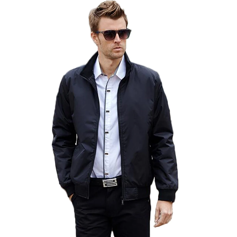 

Plus Size 5XL Jacket Men Windbreakers Bomber Pilot Jackets Mens Casual College Spring Thin Jacket Hommes Jaqueta Masculina Coat