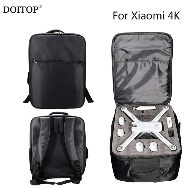 $41.64  Portable High Capacity Drone Shoulder Carry Backpack For Xiaomi 4K Two-way Zipper Drone Bags Handba