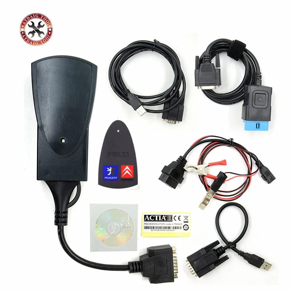 

New Lexia 3 diagbox PP2000 for Citroen Peugeot Professional Diagnostic Tool Lexia3 pp2000 with LED light Free Shipping