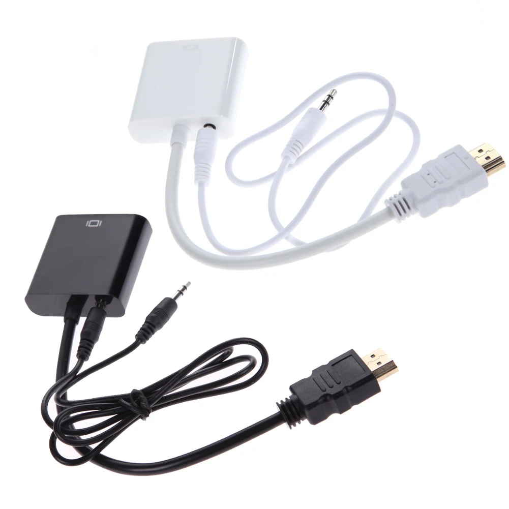 1080P Micro HDMI / Mini HDMI / HDMI to VGA Adapter ...