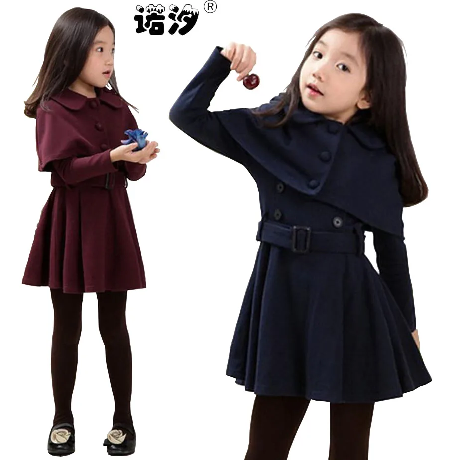 Girls skirted coat Clearance