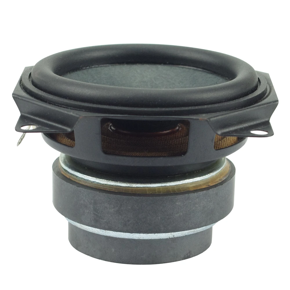 2.5 Inch full range speaker unit speakers DIY Portable soundbox desktop frequency 6ohm 5w Rubber edge 62mm 2pcs, bluetooth speaker,portable speaker,audio speakers,bookshelf speakers