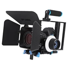 WEIHE Movie Video Follow Focus Kit With Matte Box For DSLR Camera Camcorder