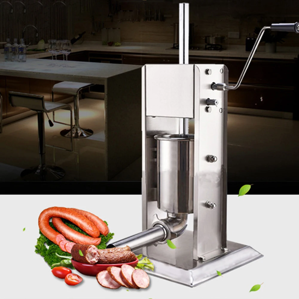 Kitchen Tools 3L/5L/7L Sausage Filler Meat Filling Machine Manual Stuffer Commercial and Homeuse