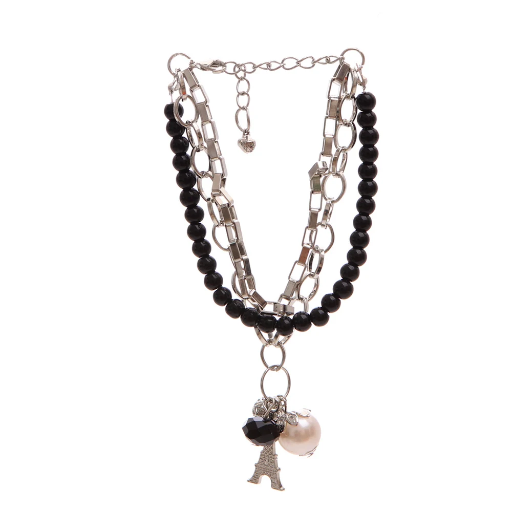 Hesiod изысканный многослойный браслет с бабочками и бусинами, золотые браслеты для женщин, брендовые ювелирные изделия - Окраска металла: SL130