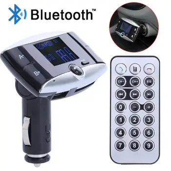 

1.5" LCD screen Car MP3 Player Automatic Bluetooth Wireless Remote Control FM Transmitter Modulator Car Kit SD USB LCD R