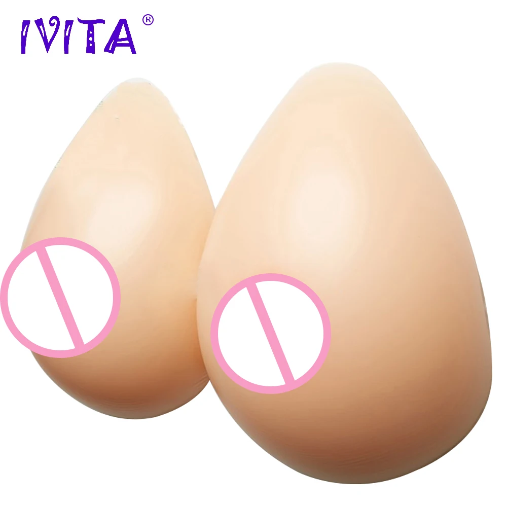 

IVITA 6000g Waterdrop Huge Realistic Silicone Breast Forms For Women Cosplay Female Sexy Crossdresser Enhancer Fake Boobs