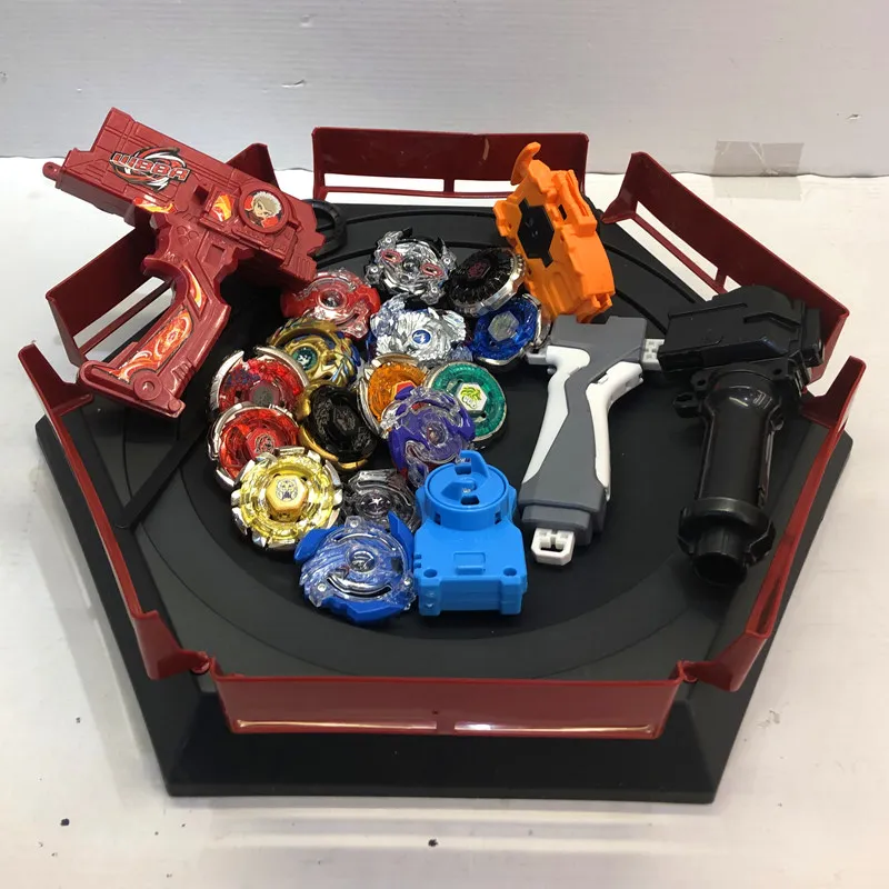 Funny Gyro Disk Beyblade Burst With Launcher Starter and Arena Stadium Metal Fusion God Spinning Top Bey Blade Blades Toy Sale 