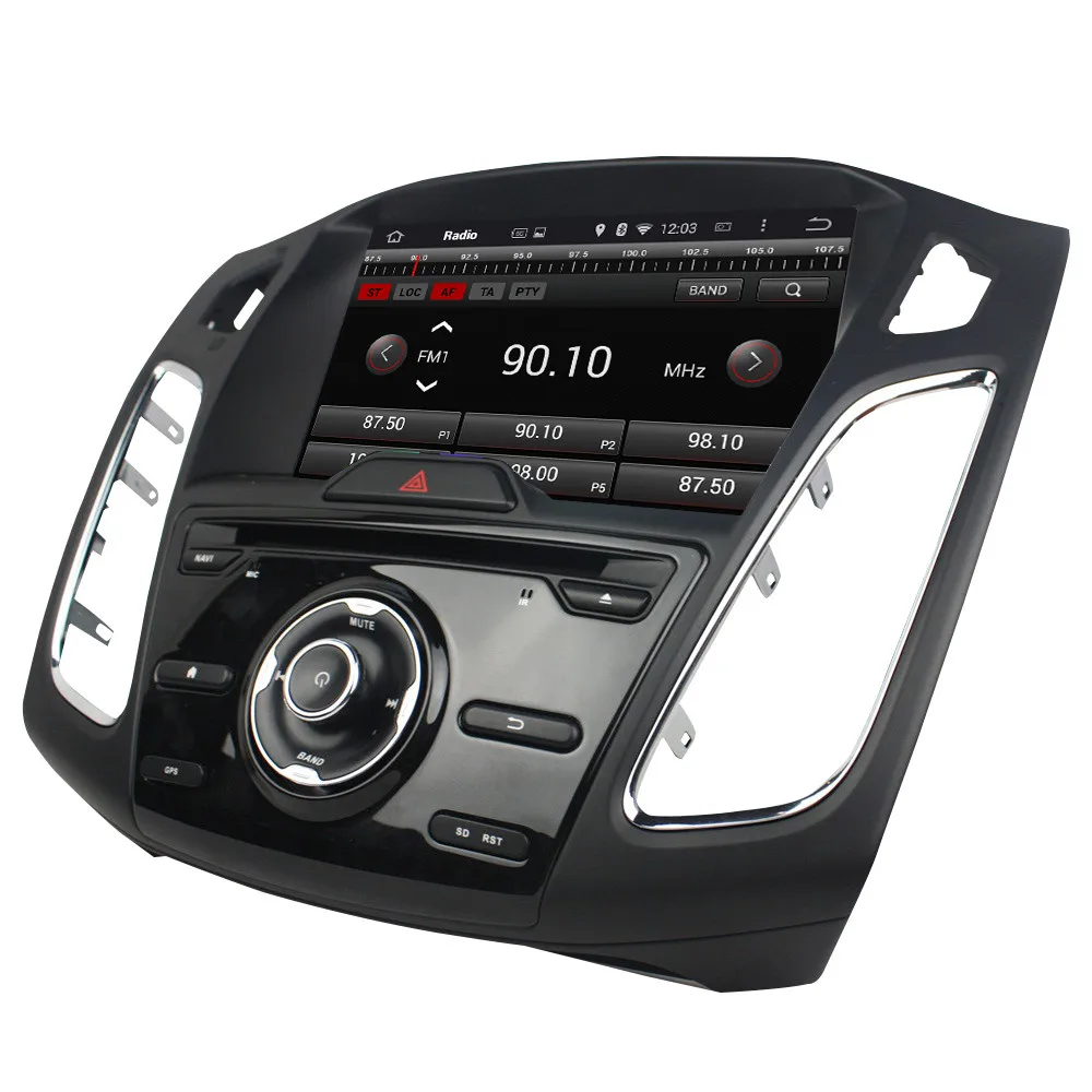 Perfect Car Multimedia Player Stereo Audio Radio DVD Player Android 8.1.0 GPS SYNC WiFi For Ford Focus 2015 2016 2017 2018 7