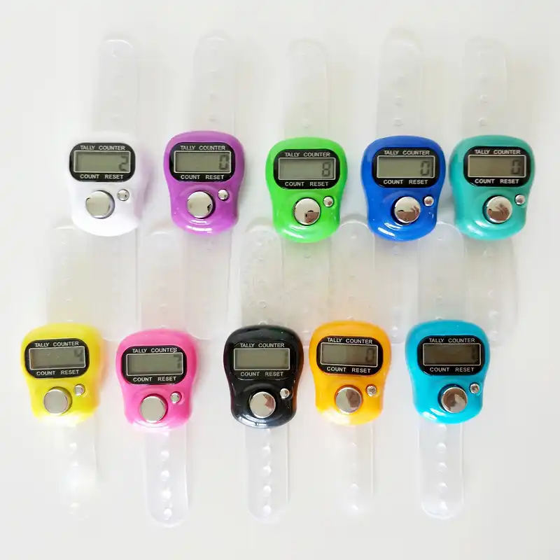 Digital Finger Ring Hand Tally Counter Clicker Electronic Tasbee Tasbih Golf.
