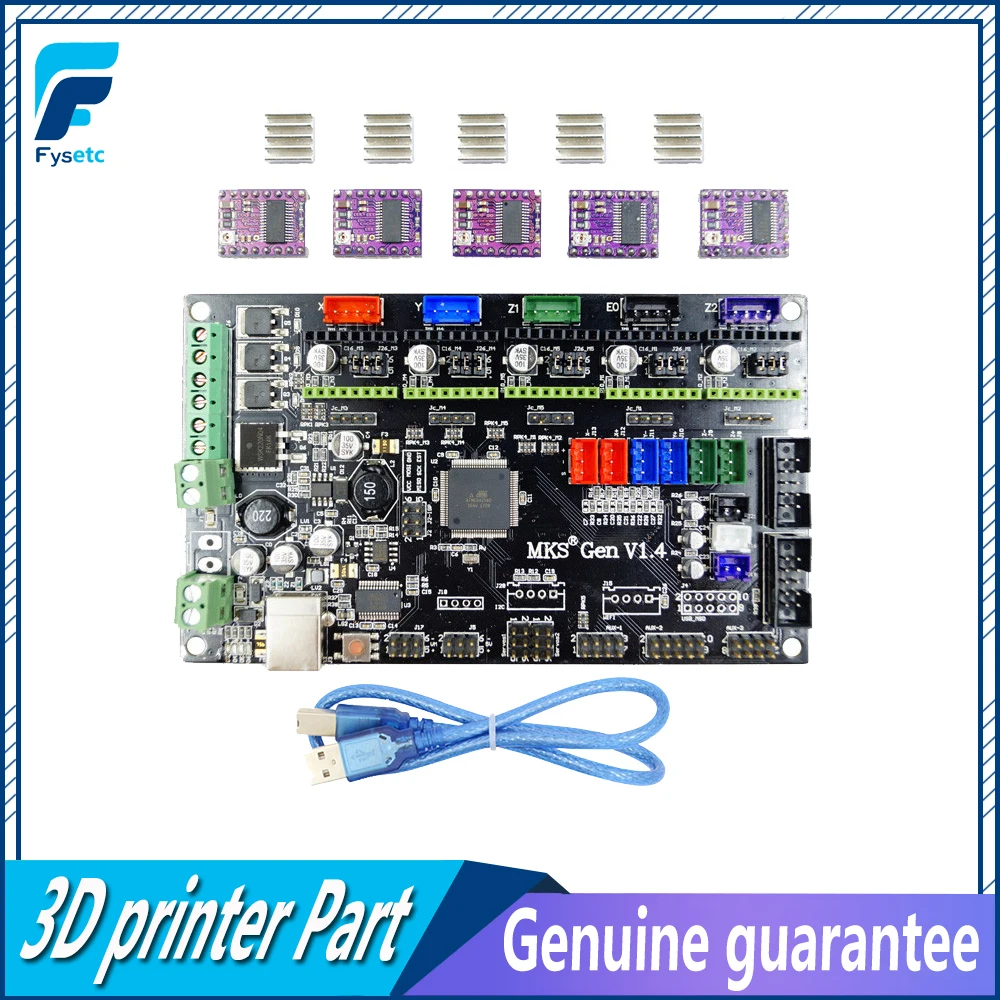 4 layers PCB controller board MKS Gen V1.4 integrated mainboard