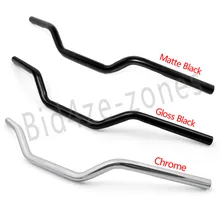 " 25 мм мотоциклетный матовый/глянцевый черный/Хромированный руль 29,5" в ширину для Harley Sportster XL883 1200 Chopper Bobber на заказ