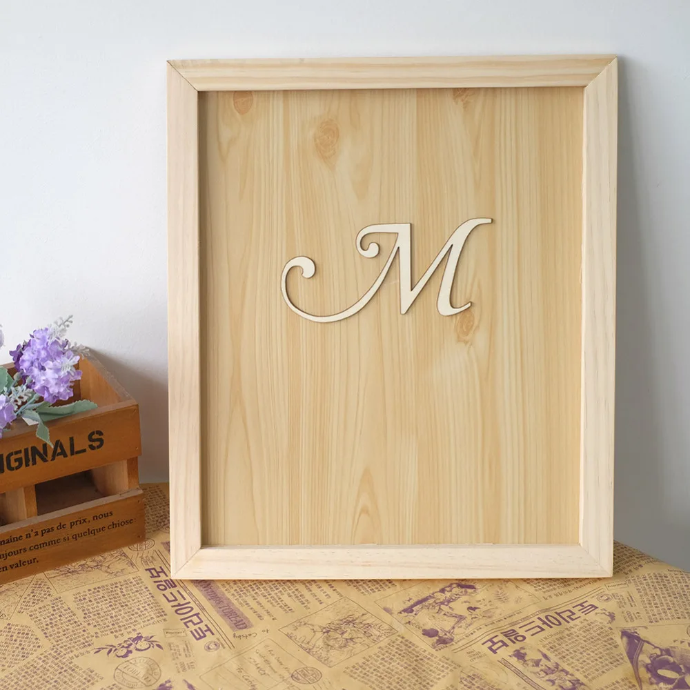 Personalized Wedding Guest Book Frame With Letter Alternative Drop Personalized Wedding Guest Book Frame With Letter Alternative Drop Box Wooen Heart Guestbook For Signature Rustic Decor In Books
