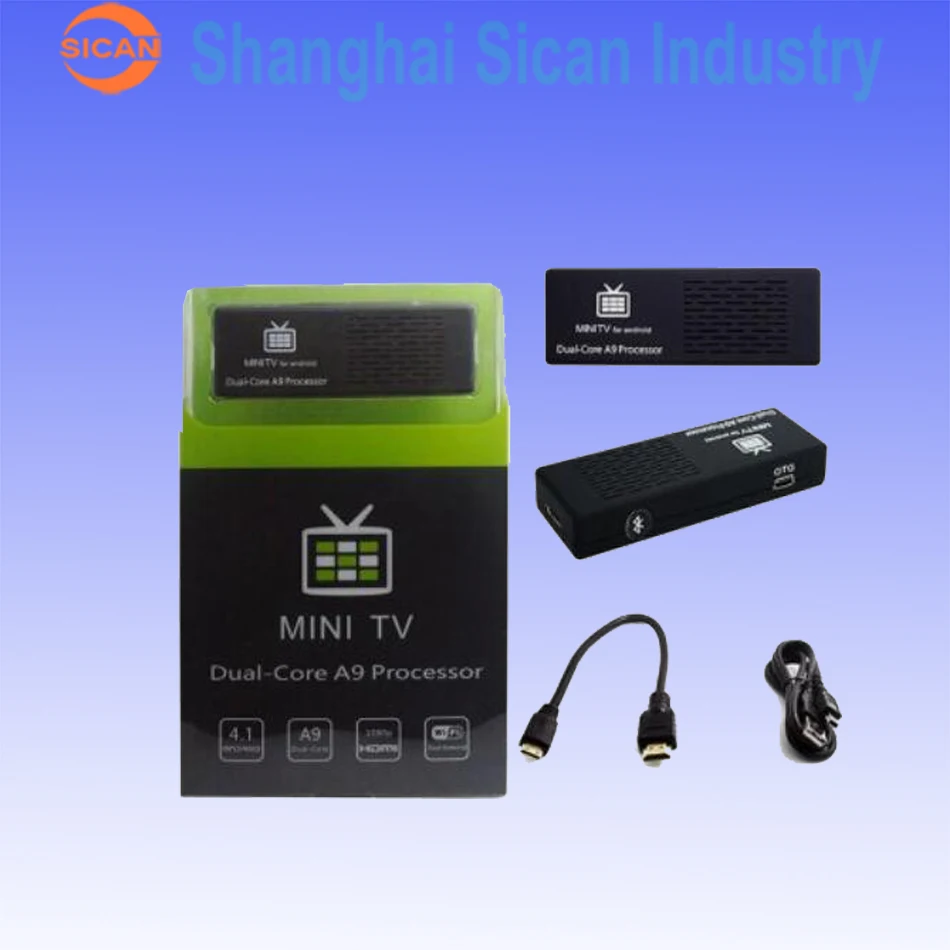 

MK808B Bluetooth Android 4.2 TV Box Dual Core Mini PC Smart TV Stick Box New EP
