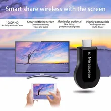 Mira экран 1080 p беспроводной WiFi экран зеркальное устройство Miracast DLNA Airplay в режиме реального времени зеркальное переключение PK для Chromecast