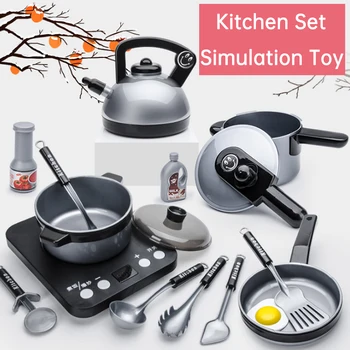 

1 Set Simulation Microwave Oven Home Appliances Toys Pretend Play Kitchen Set Cooking Play Food Set Toy Developmental Gift Toy