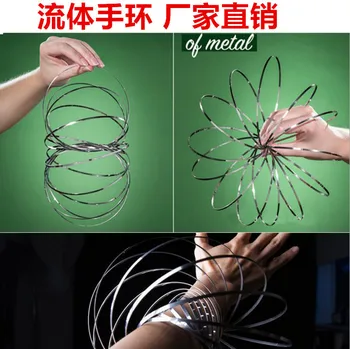

Magic Bracelet Fluid Bracelet Props Decompression Exercise Artifact Tricks Hoop Toy Creative Gift