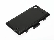 3500mAh Black External Backup Battery Back Case Charger cover power pack for Sony L39h Xperia Z1 with Kickstand + Retail box