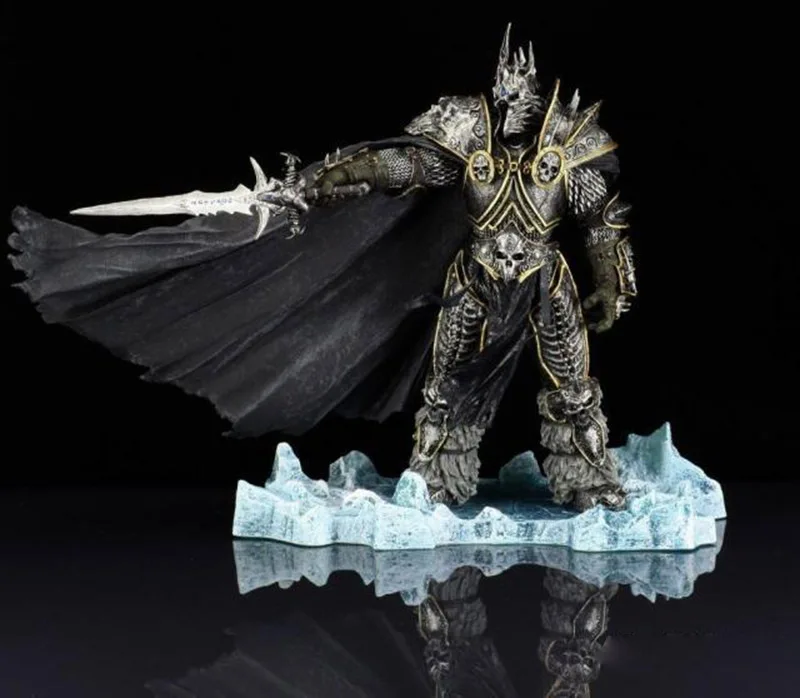 Горячая WOW осень LICH KING ARTHAS фигурка модель игрушки 21 см бесплатная доставка для подарка Dota 2