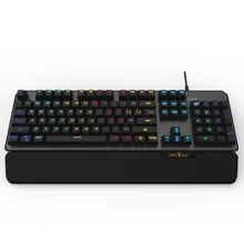 James Donkey 610 104keys Gaming Wired Mechanical Keyboard Blue Red Switch with LED Backlight Anti-Ghosting for Teclado Gamer Mac