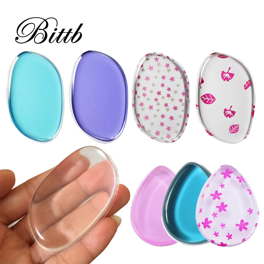 Bittb 2 pcs سيليكون التجميل نفخة الأساس ماكياج الإسفنج BB كريم مسحوق نفخة الجمال أساسيات إسفنجة مكياج أدوات Bittb 2 pcs سيليكون التجميل نفخة الأساس ماكياج الإسفنج BB كريم مسحوق نفخة الجمال أساسيات إسفنجة مكياج أدوات