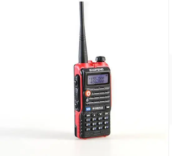 Baofeng UVB2 плюс UV-B2 двухстороннее радио Двухдиапазонная VHF/UHF рация 128CH Переговорная BF-UVB2 Ham CB радио портативный приемопередатчик - Цвет: Red