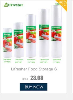 Lifresher пакеты для вакуумной упаковки 20*25 см вакуумная упаковка пищевая сумка для кухни дропшиппинг сохранение свежести долгое время пищевая вакуумная сумка