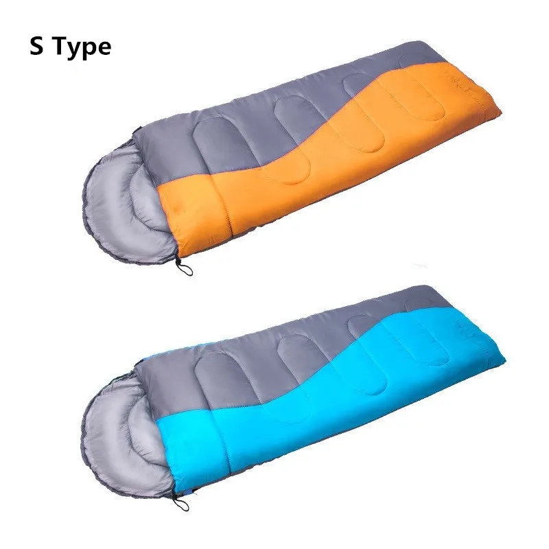 Взрослых Зима Открытый хлопок спальный мешок может быть соединены любителей конверт спальный мешок m036