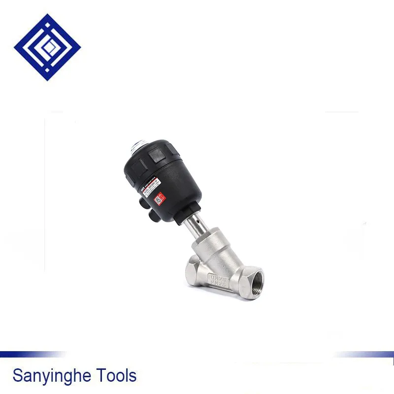 

High quality ASV200-04/06/10/12/14/20 Angle seat valve stainless steel Pneumatic valve